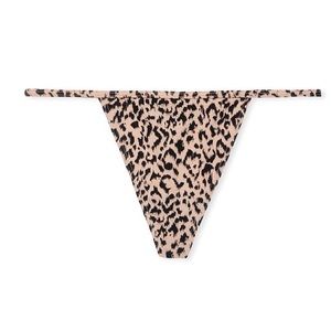 VICTORIA'S SECRET Stretch Cotton V-String Panty Thong. NWT